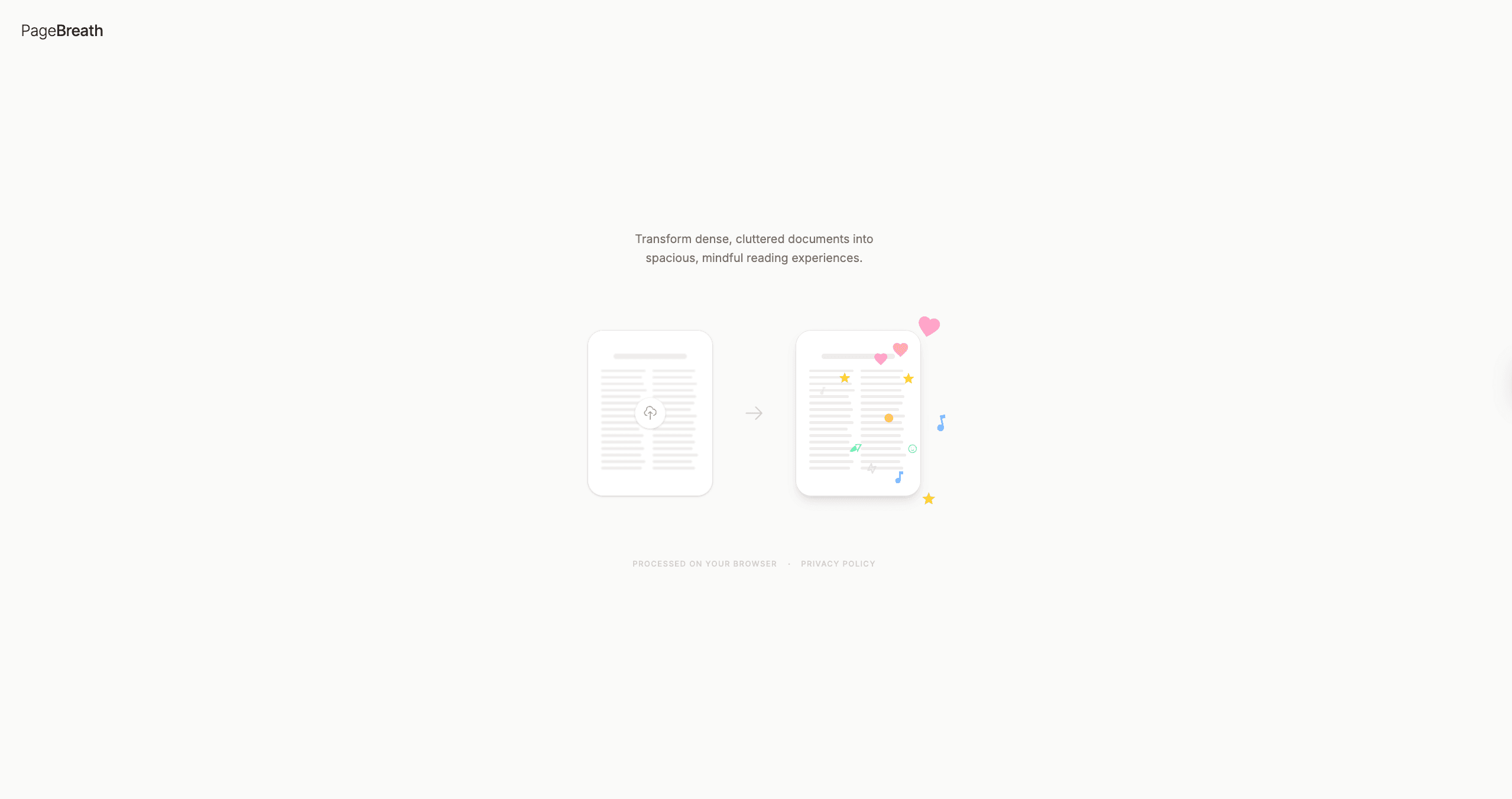 PageBreath screenshot 1