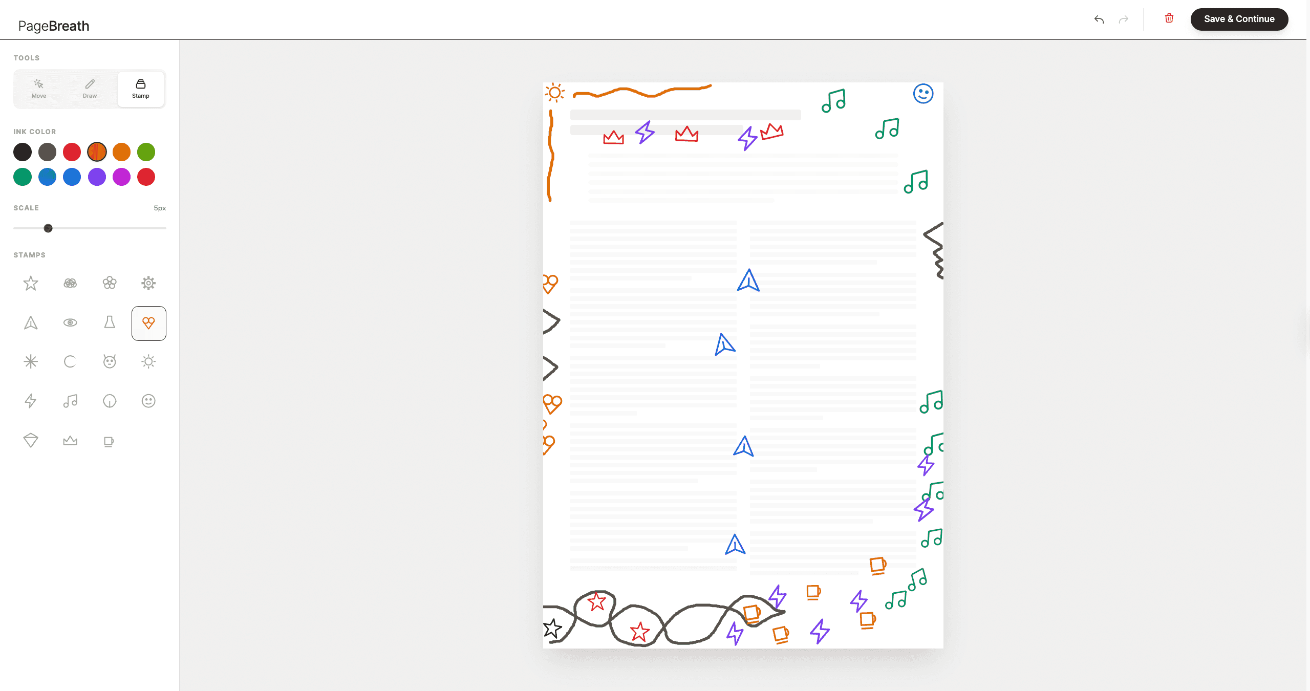 PageBreath screenshot 4